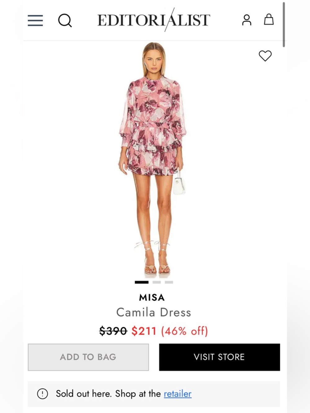 Misa Los Angeles Camila Dress - Picture 2 of 10